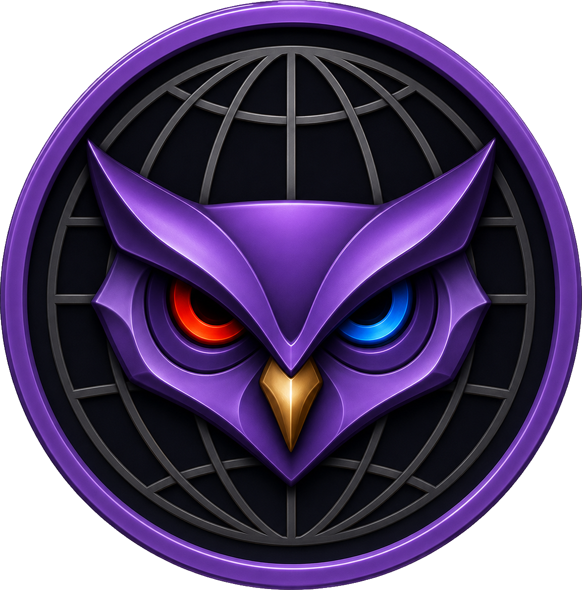 Purple Intelligence owl emblem